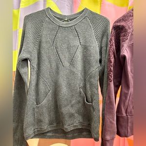 Lululemon Sweater Grey Comfy Size 4